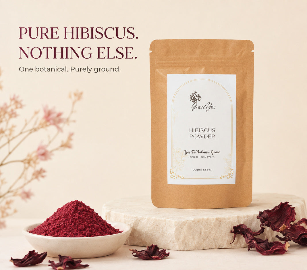 Hibiscus Powder by GraceYes — single-ingredient purity