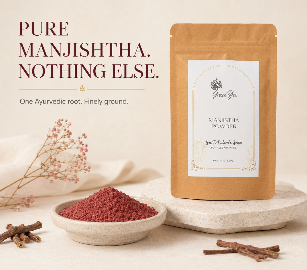 Manjishtha Powder by GraceYes — single-ingredient purity