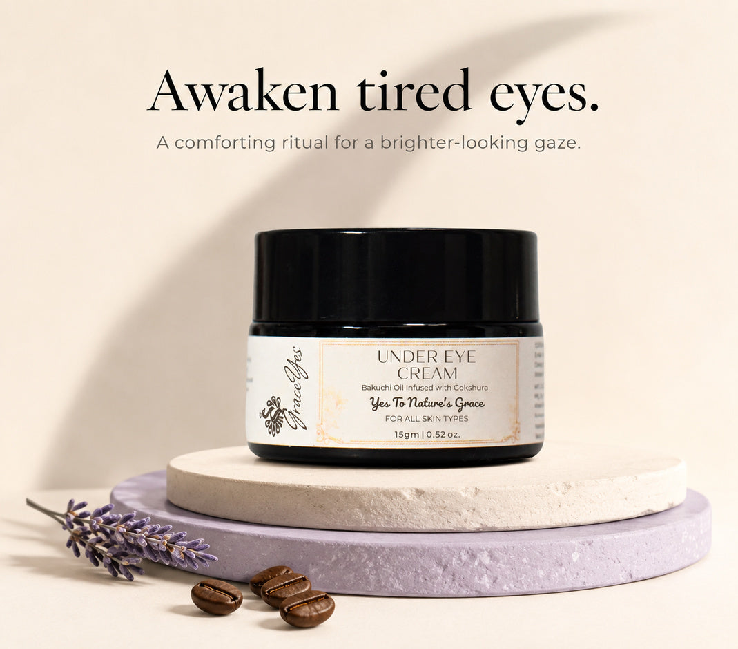 Under Eye Cream by GraceYes — Under Eye Cream for Dark Circles & Puffiness, 15 gm