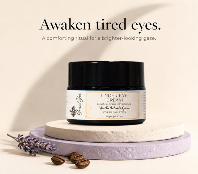 Under Eye Cream by GraceYes — Under Eye Cream for Dark Circles & Puffiness, 15 gm