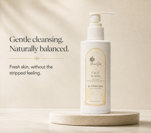 Face Wash by GraceYes — Sulphate-Free Face Wash with Ashwagandha, 150 ml