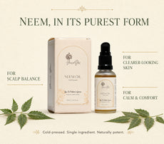 Neem Oil by GraceYes — Cold-Pressed Neem Oil for Dandruff & Skin, 30 ml, image 1