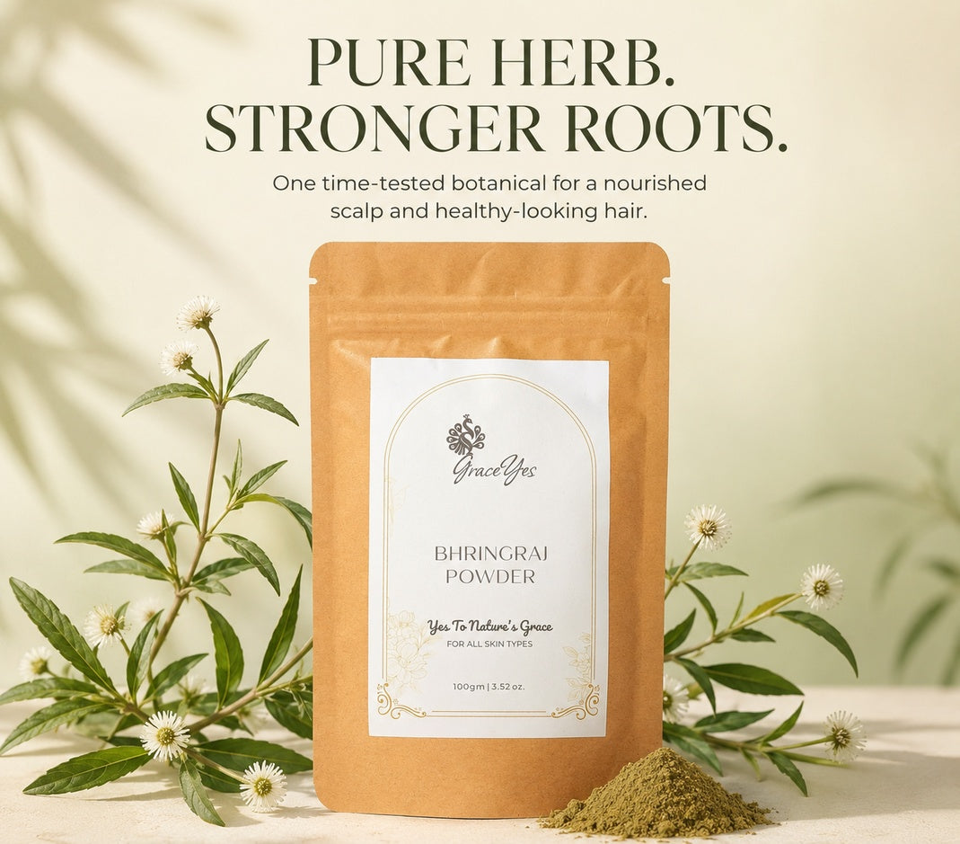 Bhringraj Powder by GraceYes — product highlights