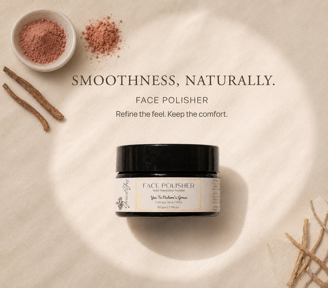 Face Polisher by GraceYes — Face Polisher with Manjishtha & Dead Sea Mud, 50 gm