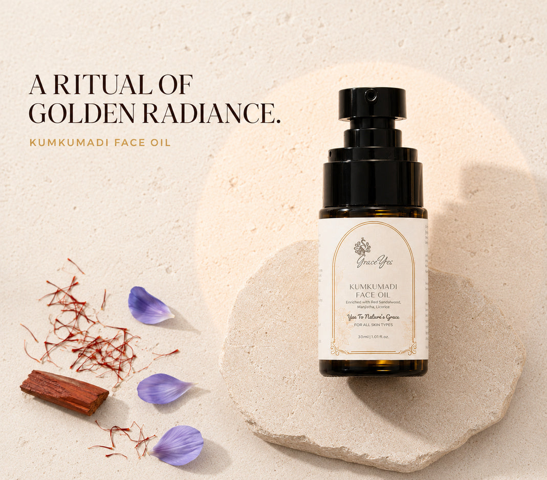 Kumkumadi Face Oil by GraceYes — product highlights