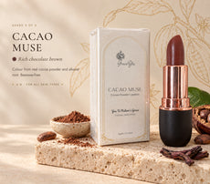 Cacao Muse cocoa powder lipstick, image 4